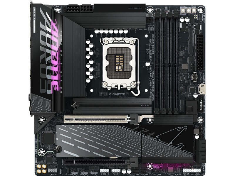 Gigabyte B860M AORUS ELITE WIFI6E moderkort Intel Socket