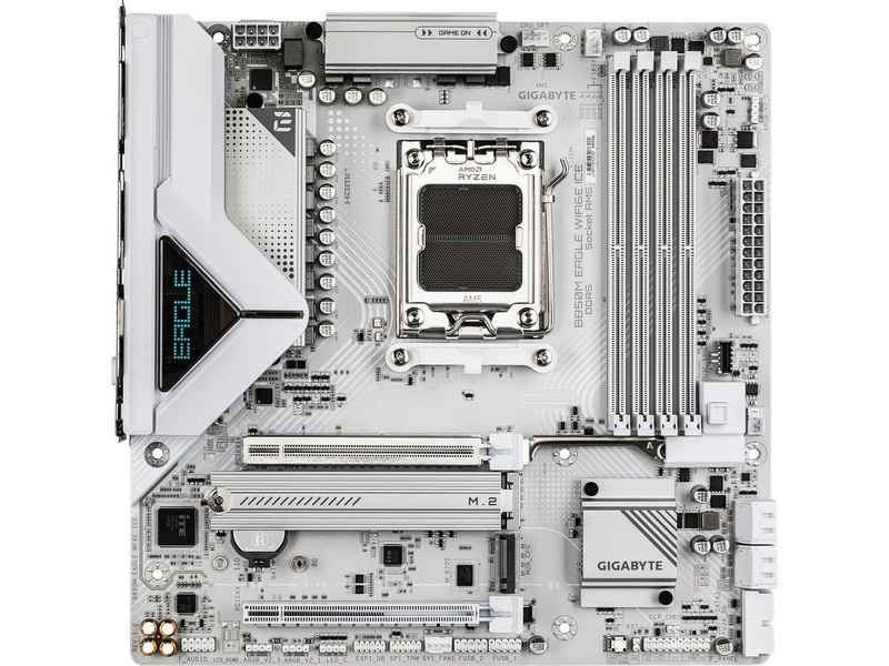 Gigabyte B850M EAGLE WIFI6E ICE Moderkort AMD Socket