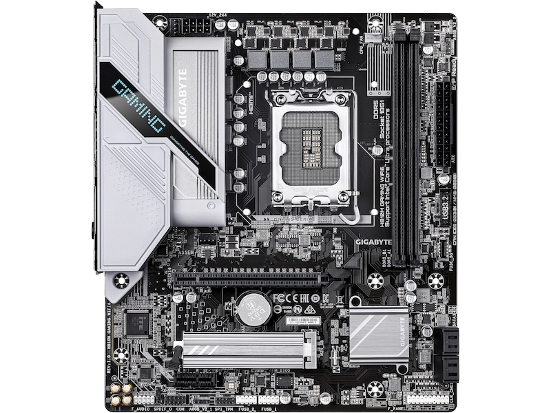 Gigabyte H810M S2H moderkort Intel Socket