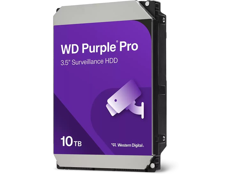 WD Purple PRO övervakning 10TB Hårddisk 3,5
