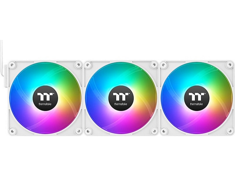 Thermaltake CT120 EX ARGB Sync Fläkt 3-pack (vit) Fläkt