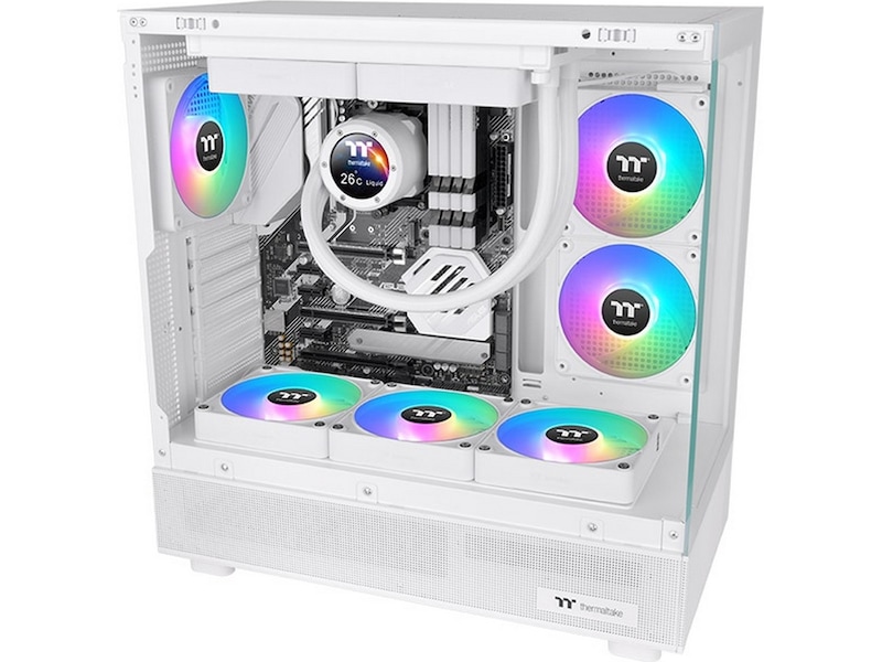 Thermaltake CT120 EX ARGB Sync Fläkt 3-pack (vit) Fläkt