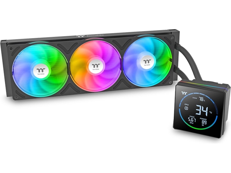 Thermaltake TH360-S V3 ARGB sync all-in-one kylare (svart) CPU - Vattenkylning