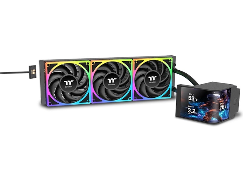 Thermaltake MAGCurve 360 Ultra allt-i-ett kylare (svart) CPU - Vattenkylning