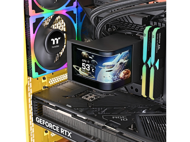 Thermaltake MAGCurve 360 Ultra allt-i-ett kylare (svart) CPU - Vattenkylning