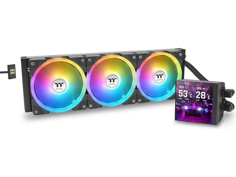 Thermaltake MAGFloe 360 Ultra ARGB AIO Kylare (svart) CPU - Vattenkylning