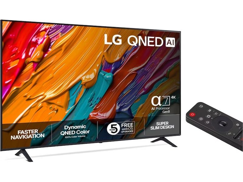 LG 75'' QNED7E AI 4k Smart TV 75QNED7EA6B (2025) 70 - 79 tums TV