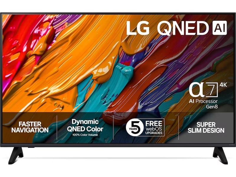 LG 55'' QNED7E AI 4k Smart TV 55QNED7EA6B (2025) 50 - 59 tums TV