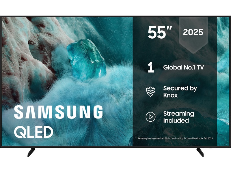 Samsung 55" Q7FA QLED 4K Smart TV (2025) + soundbar 50 - 59 tums TV