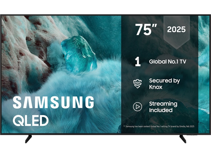 Samsung 75" Q7FA QLED 4K Smart TV (2025) + soundbar 50 - 59 tums TV