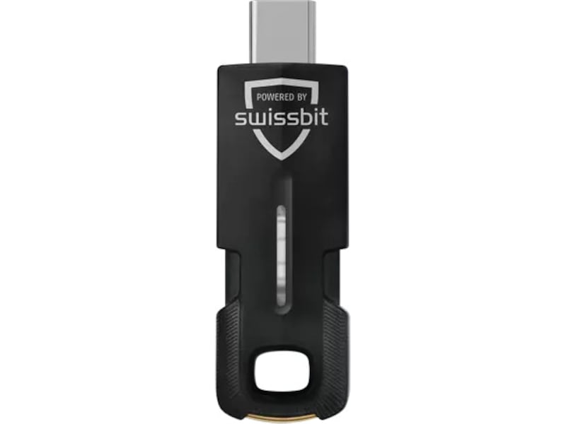 Swissbit iShield Key 2 USB-C säkerhetsnyckel med FIDO2 & MIFARE Antivirus / Security