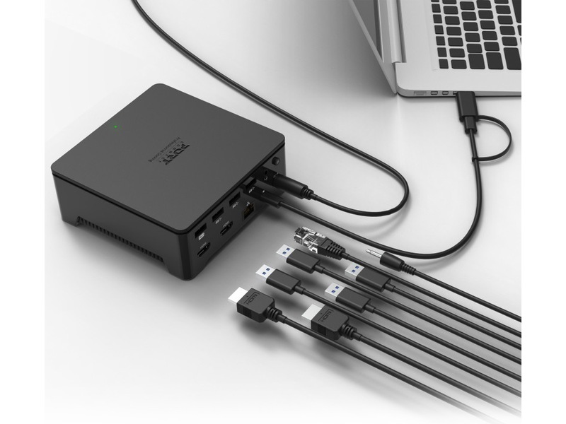 Port Design Universal Office Dockningsstation 2 x 2K -B-Grade Demo övrigt i datorer