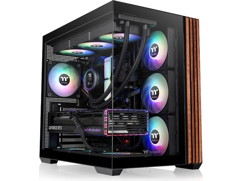 Thermaltake View 380 WS ARGB Mid Tower (svart) Midi tower