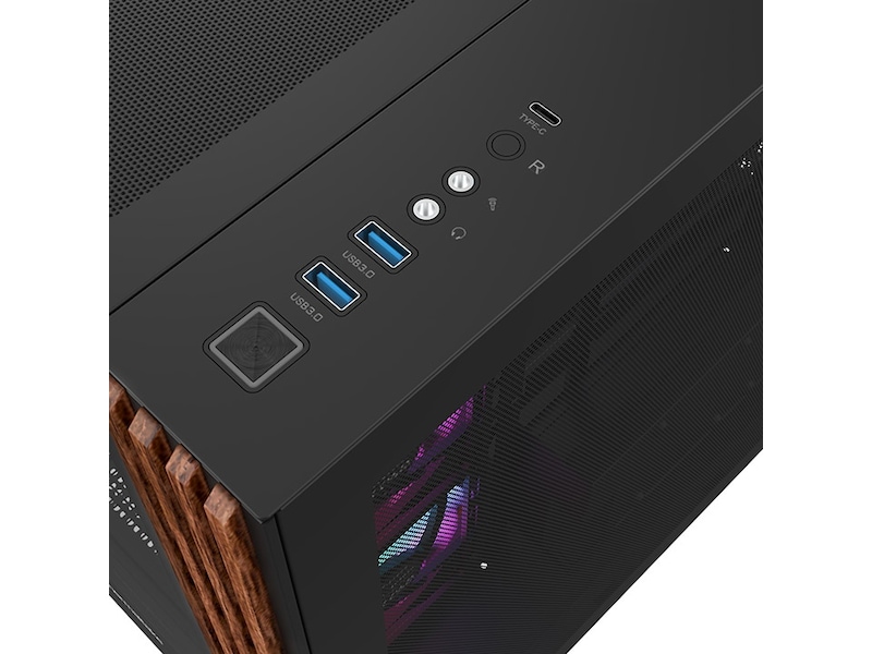 Thermaltake View 380 WS ARGB Mid Tower (svart) Midi tower