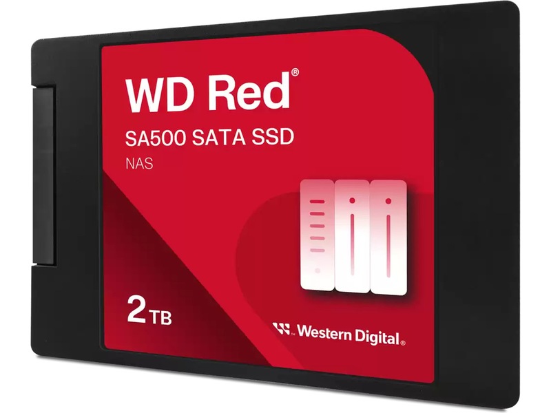WD Red SA500 NAS-SSD 2 TB Hårddisk 2,5