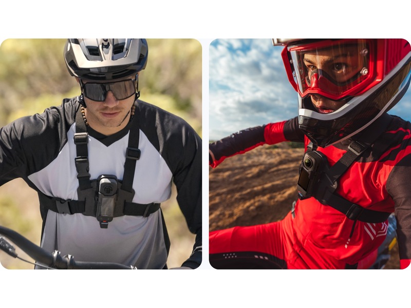 Insta360 X5 POV Chest Mount Tillbehörssatser till kameror