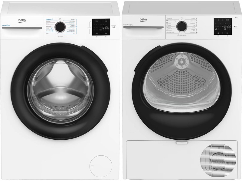 Beko KBM3WFT3941W tvättmaskin 9 kg Tvättmaskin