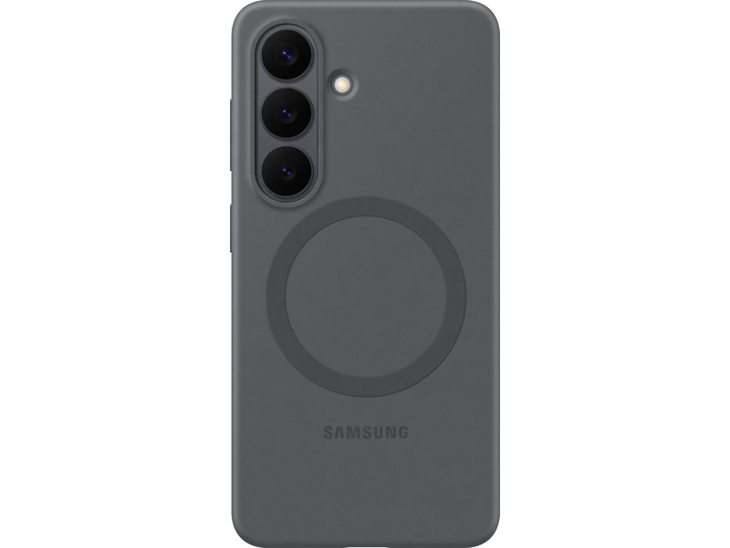 Samsung Galaxy S26 magnetiskt silikonfodral (svart) Mobilskal