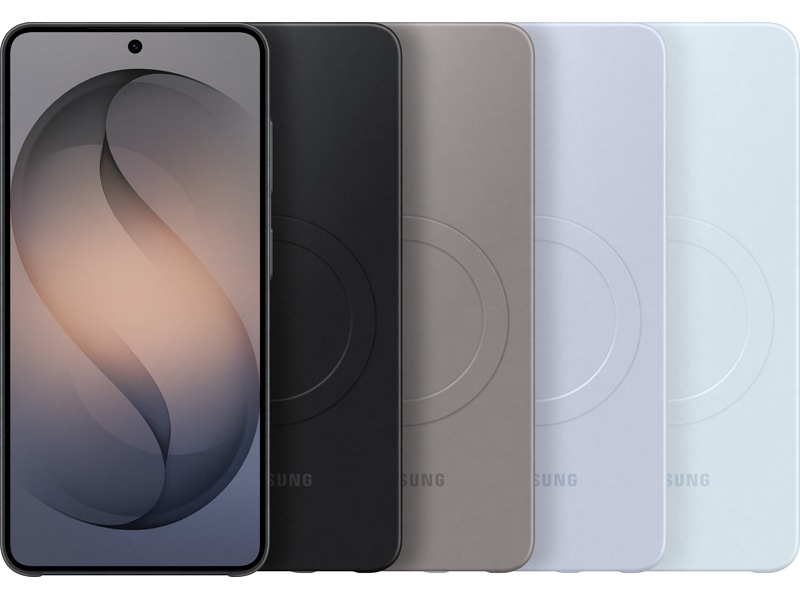 Samsung Galaxy S26 Slim Magnet Case (grå) Mobilskal