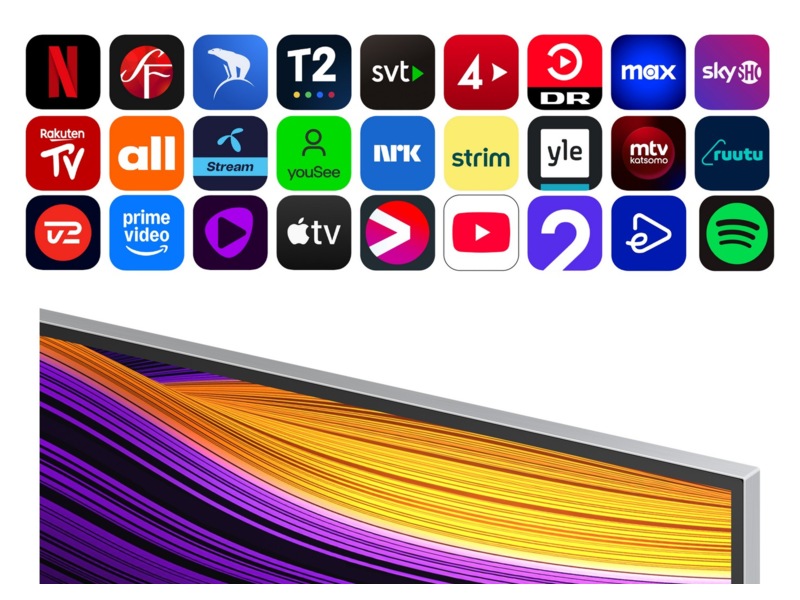 LG 65'' G5 OLED AI 4K OLED65G54 (2025) + soundbar 60 - 69 tums TV