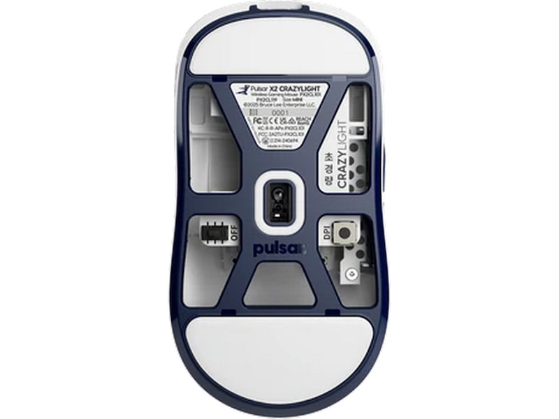 Pulsar X2 CRAZYLIGHT gamingmus mini Bruce Lee 85. utgåva Gamingmus