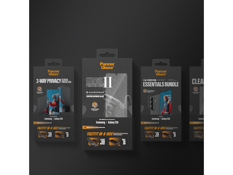 PanzerGlass Galaxy S26 skärmskydd Skärmskydd mobiltelefon