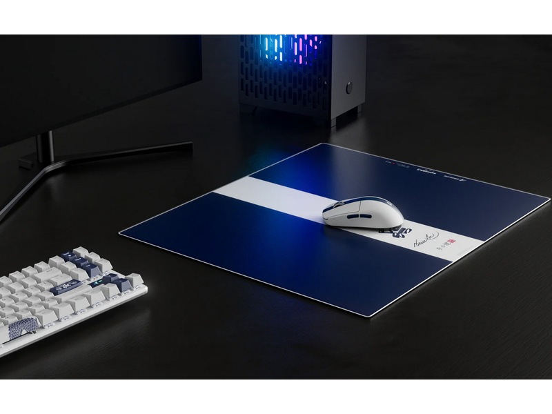 Pulsar Superglide glasmusmatta v3 Bruce Lee 85th Ed XL (marinblå) Gamingmusmatta