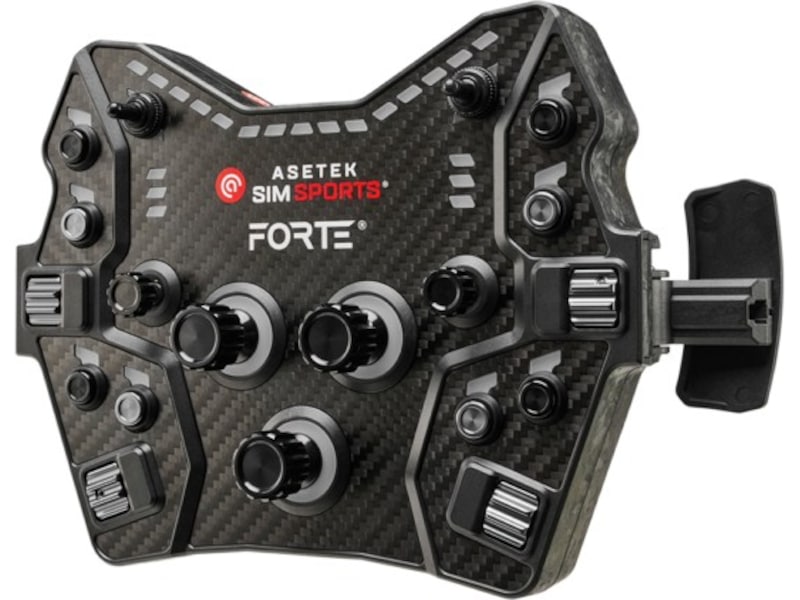 Asetek Forte GT knappbox (svart, aluminium) Ratt och pedaler
