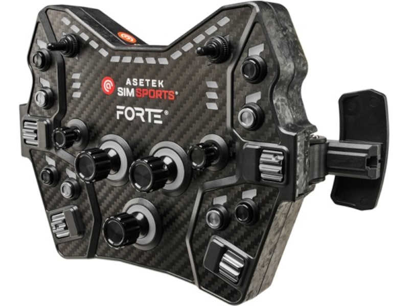 Asetek Forte GT knappbox (svart, aluminium) Ratt och pedaler