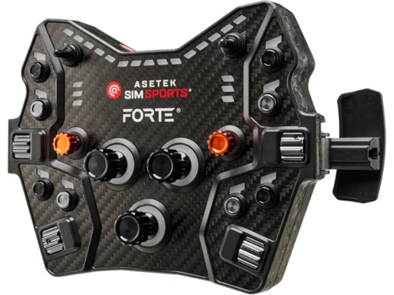 Asetek Forte GT knappbox (svart, aluminium) Ratt och pedaler