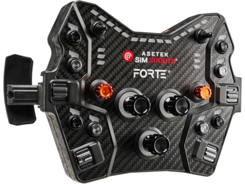 Asetek Forte GT knappbox (svart, aluminium) Ratt och pedaler