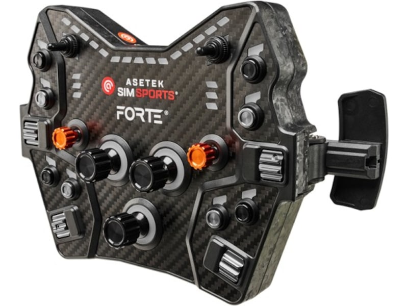 Asetek Forte GT knappbox (svart, aluminium) Ratt och pedaler