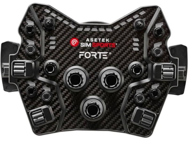 Asetek Forte GT knappbox (svart, aluminium) Ratt och pedaler