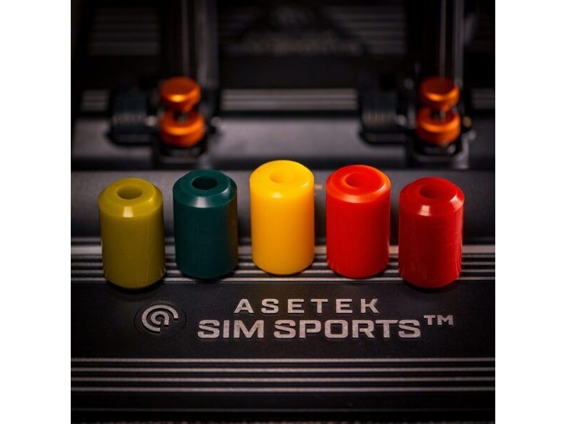 Asetek elastomersats Ratt och pedaler