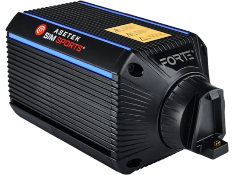 Asetek Forte direct drive-rattbas 18Nm Ratt och pedaler