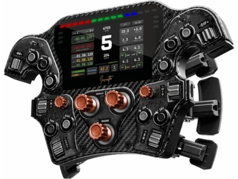 Asetek Racing Invicta Formula knappbox Ratt och pedaler