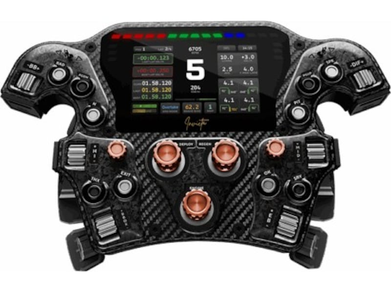 Asetek Racing Invicta Formula knappbox Ratt och pedaler
