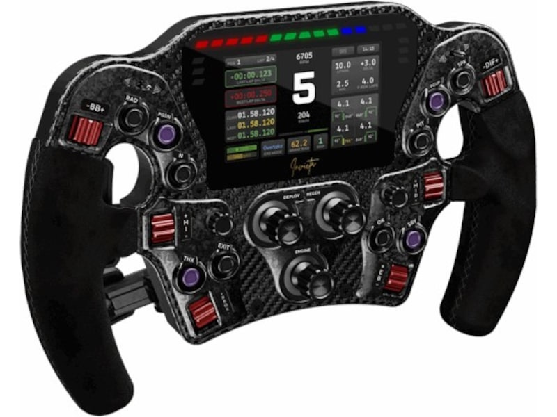 Asetek Racing Invicta Formula knappbox Ratt och pedaler