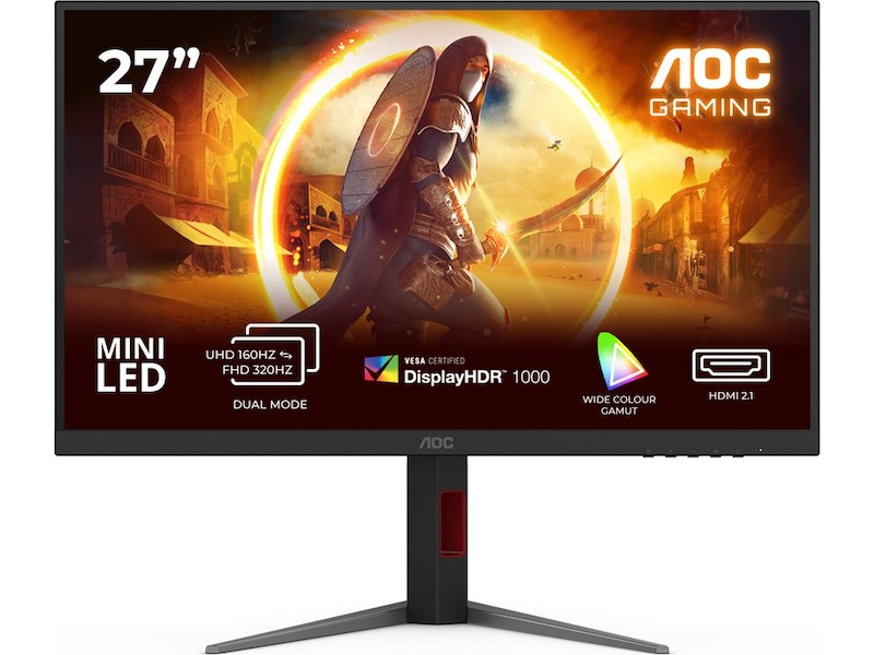 AOC 27" 4K gamingskärm U27G4XM Gamingskärmar