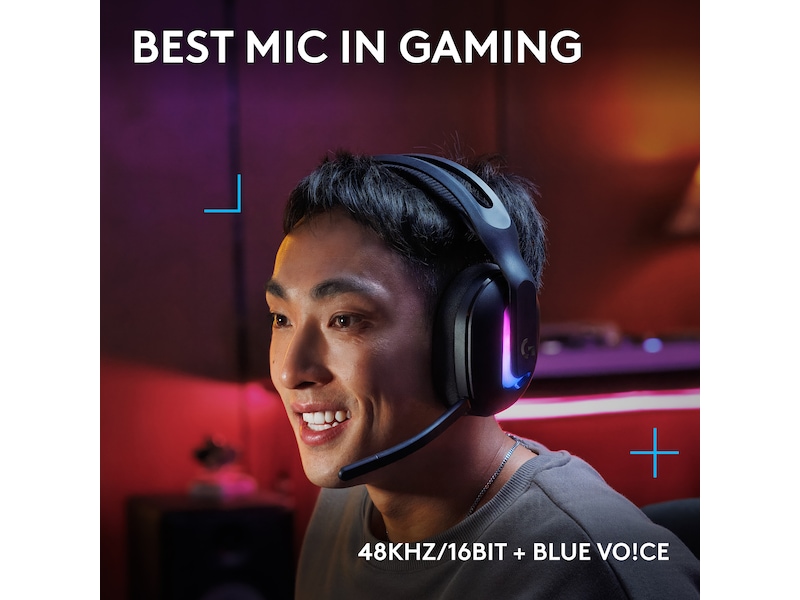 Logitech G522 Lightspeed trådlöst gamingheadset (svart) -B-Grade Demo headset