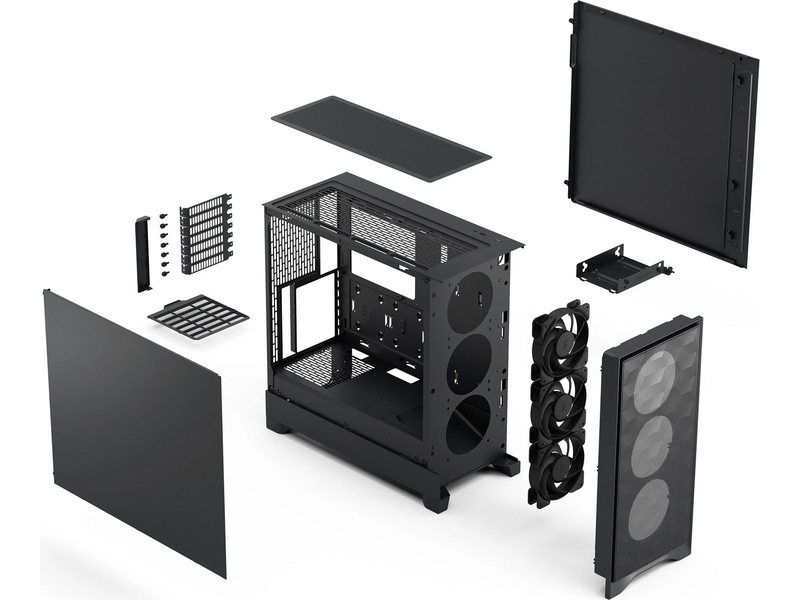 Fractal Design Pop 2 Air Solid miditorn (svart) Midi tower