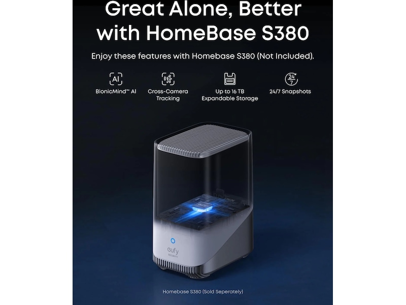 Eufy eufyCam S4 2-kamera set Övervakningskamera