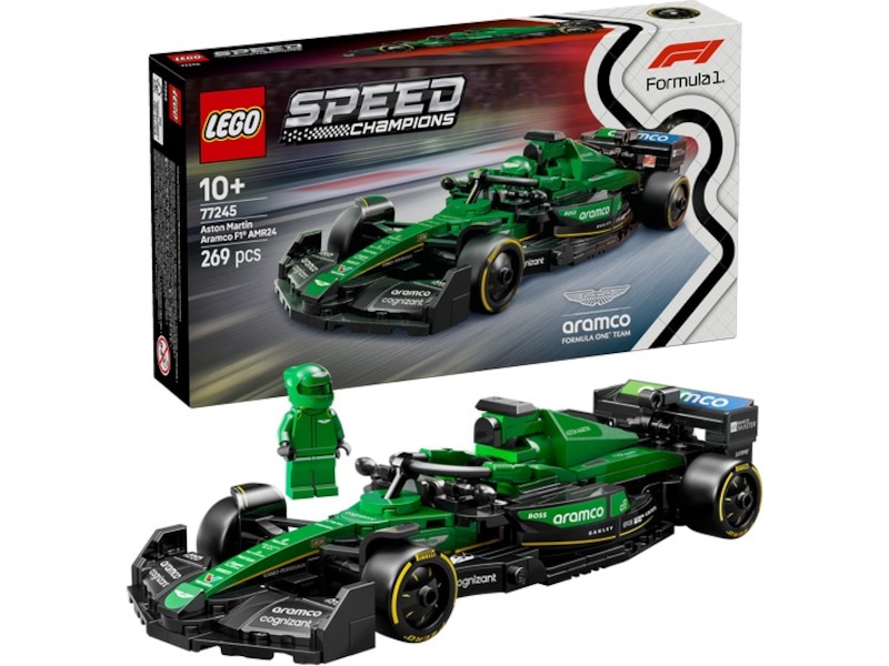 LEGO Speed Champions Aston Martin Aramco F1 AMR24-racerbil 77245 LEGO