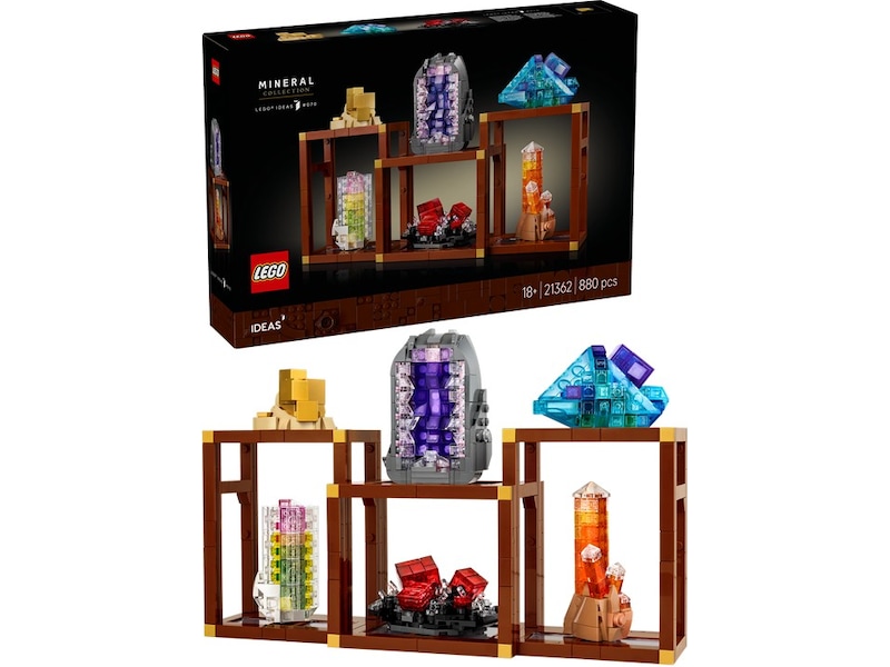 LEGO Ideas mineralsamling 21362