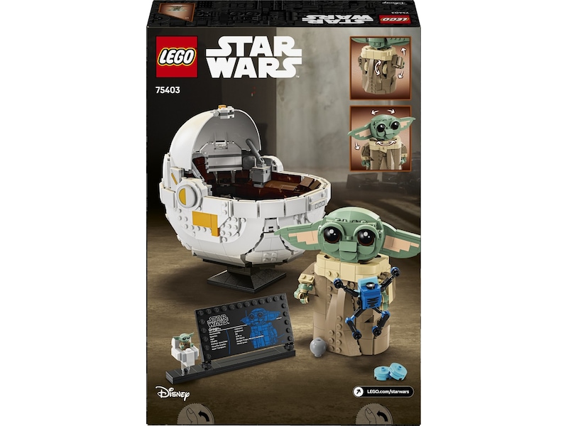 LEGO Star Wars Grogu med svävande barnvagn 75403 LEGO