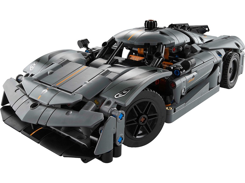 LEGO Technic Koenigsegg Jesko Absolut hyperbil 42173 (grå) LEGO