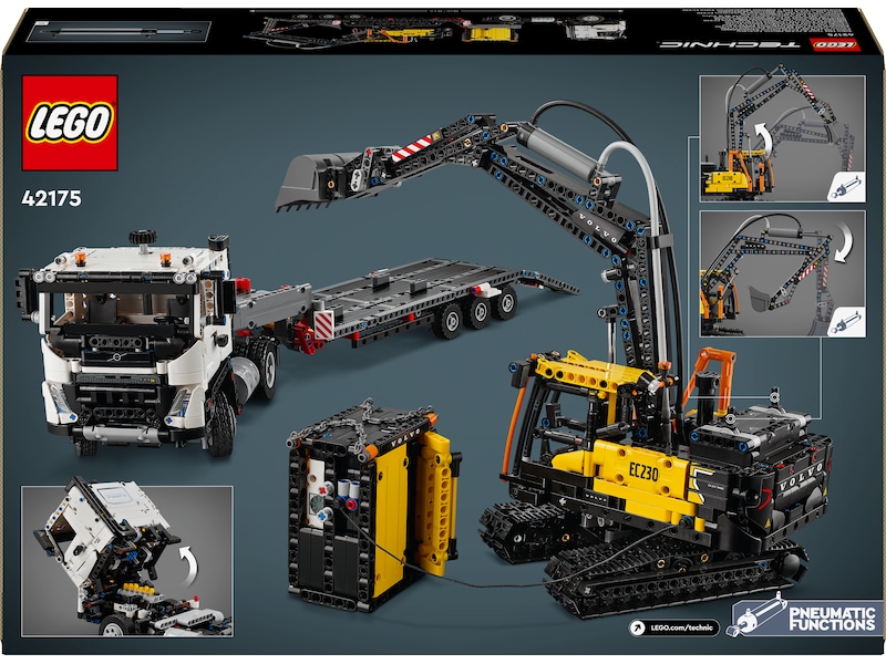 LEGO Technic Volvo FMX lastbil & EC230 elektrisk grävmaskin 42175 LEGO