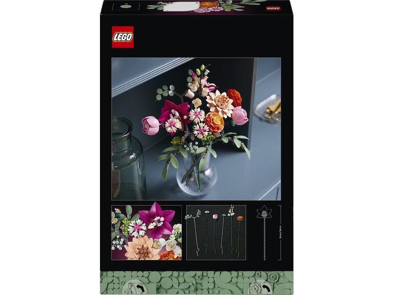 LEGO Botanicals 10342 vacker bukett med blommor (rosa) LEGO