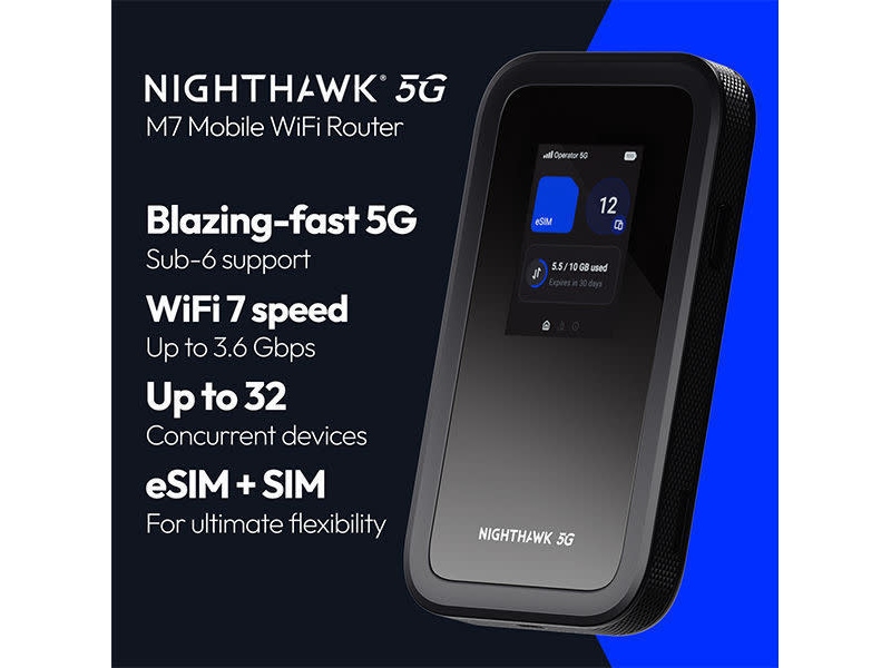 Netgear Nighthawk MH7150 5G mobilrouter Mobilt bredband