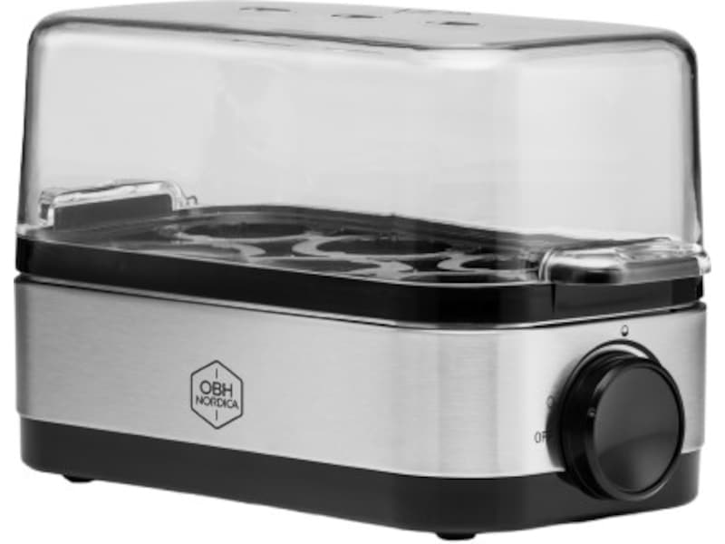 OBH Nordica Perfect Eggs Steel äggkokare 1-6 ägg 6731 Mat- & ångkokare
